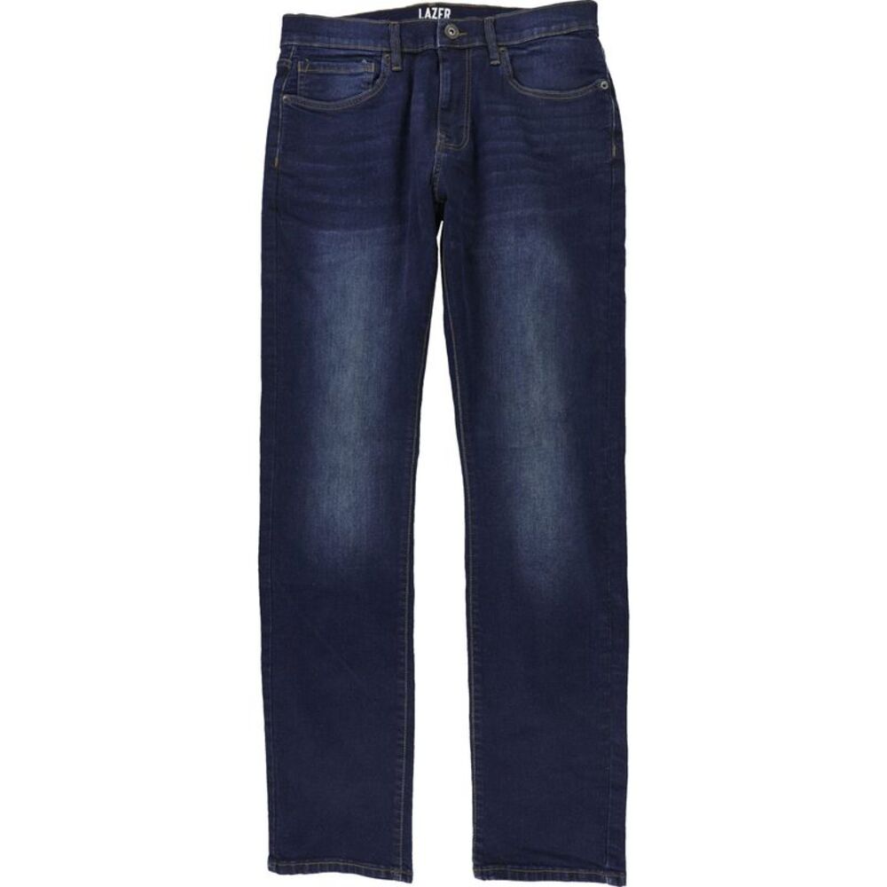 LAZER Mens Slim-Fit Stretch Tapered Slim Jeans, NWT